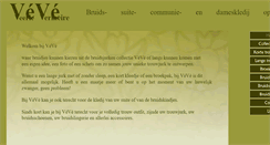 Desktop Screenshot of bruidskledij-veve.be