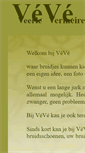 Mobile Screenshot of bruidskledij-veve.be